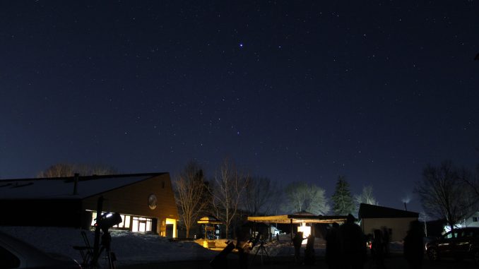 Constellation Canis Major at Oxbow