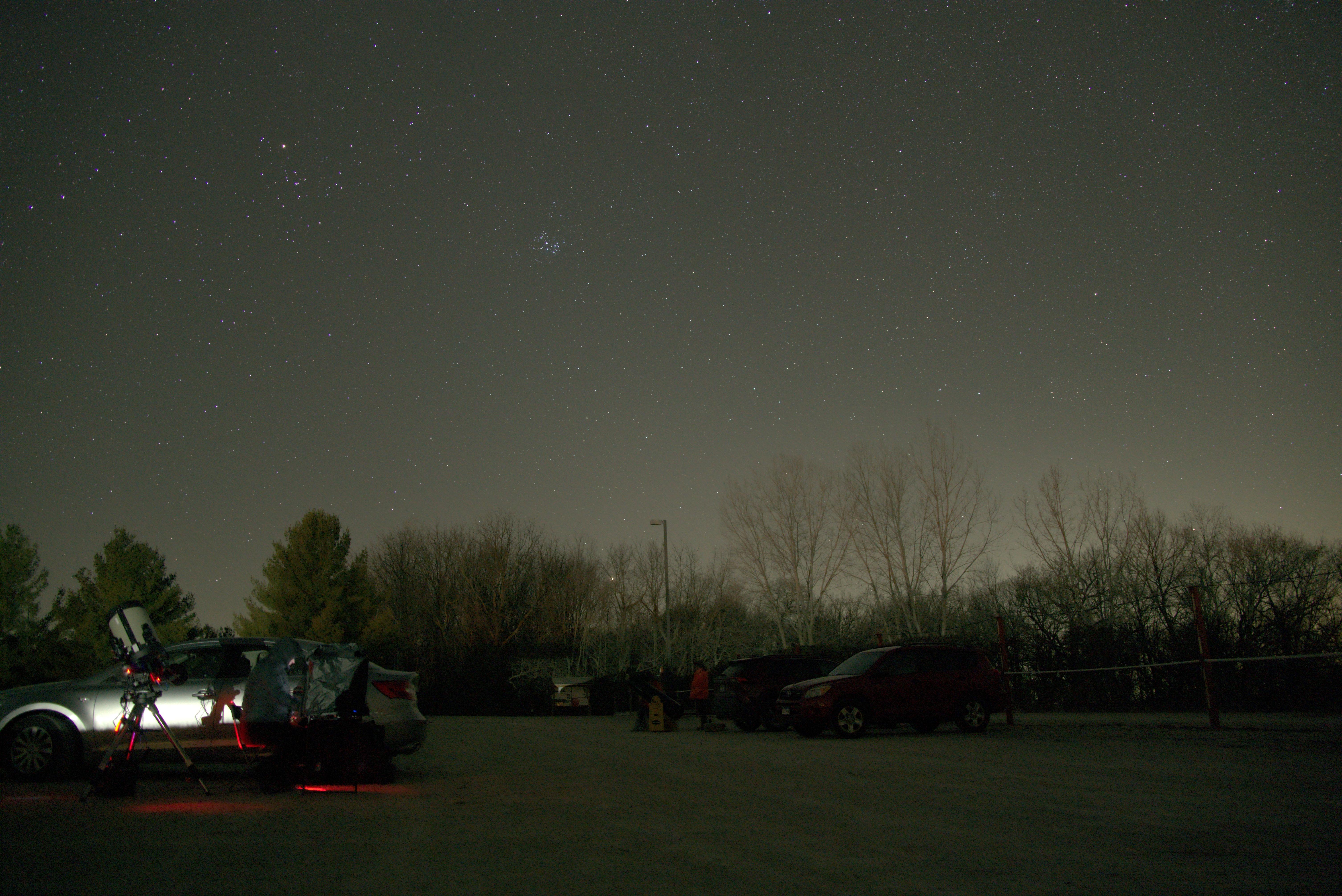 Part of the RAC at Eagle Bluff Saturday night.